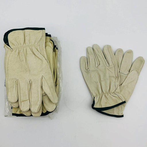 Liberty 7010 Leather Driver Glove Medium Reg Grain Pigskin Straight Thumb 12prs 1