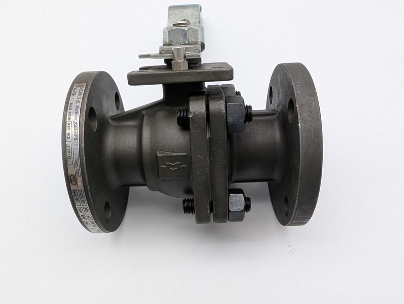 Milwaukee 1-1/2" F20 Ball Valve Carbon Steel Body SS Ball PTFE Seat F20CS150F 3