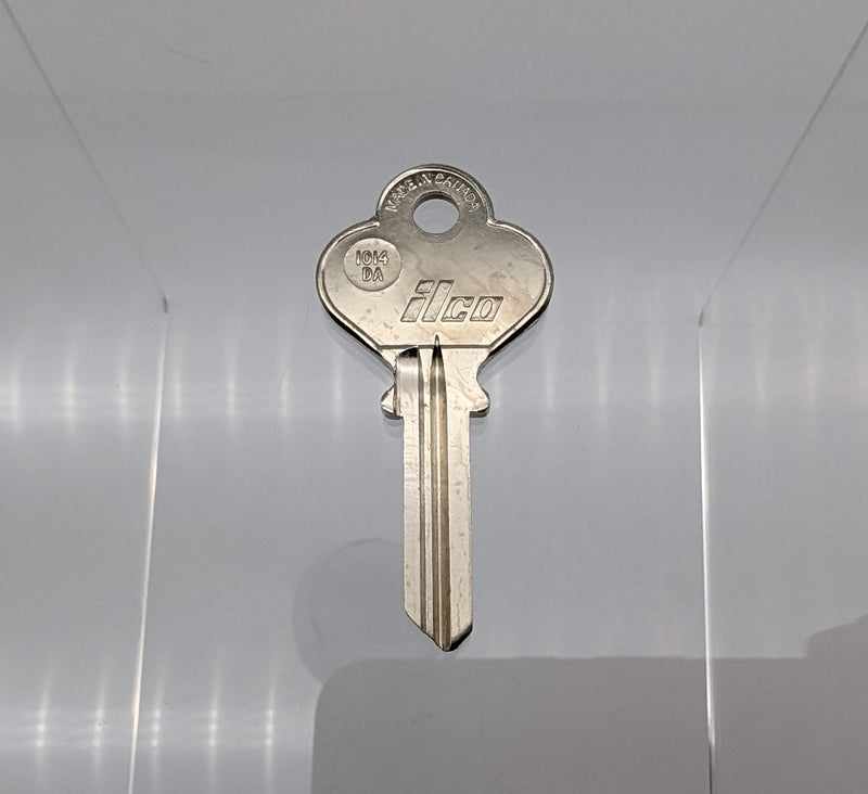 5x Ilco 1014DA Key Blanks for Some Eagle Locks Nickel Plated