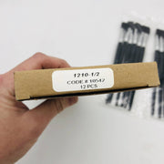 12x IBC F610542 Paint Brush for Stencils #8 12.15mm x 22mm x 150mm Industrial 2
