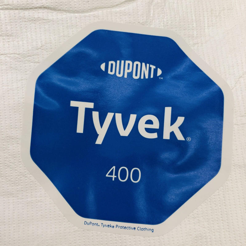 Dupont Tyvek 400 Chemical-Resistant Coverall 4XL White TY125SWH4X002500 5pk 3