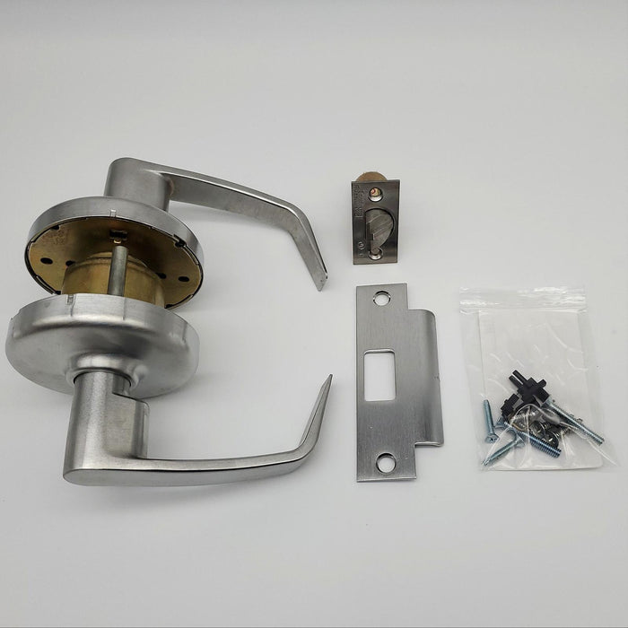 Corbin Door Lever Passage Lever Satin Chrome 2-3/4" Backset CL3310 NZD 626 2