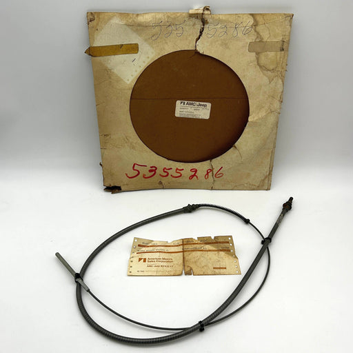 AMC Jeep 5355286 Brake Cable OEM NOS 81-86 CJ 5-8 Scrambler Left Hand Drive 1