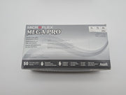 Micfroflex Latex Exam Gloves XL Powder Free Disposable Mega Pro L854 Pack of 100 2