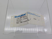 DeZurik 1221642 PTFE Valve Seat Replacement 2.115" ID 3.30" OD 0.608" W 0.144" T 3