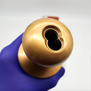 Arrow Door Knob Exit Lock SFIC Ready Satin Bronze No Core M18 IC 2-3/8" BS NOS 1