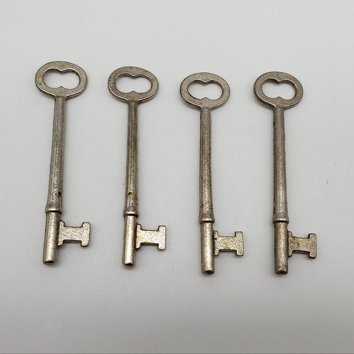 4x Taylor Bit Keys .38" Bit Width x .065" Thick x .4" Height Malleable Iron 3