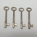 4x Taylor Bit Keys .38" Bit Width x .065" Thick x .4" Height Malleable Iron 3