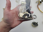 Schlage Entry Door Handlset Deadbolt & Thumbturn Brass F360V 2-3/8 to 2-3/4 BS 12