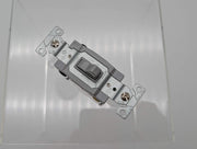 Eaton Commercial Grade Toggle Switch 20A 120V 4-Way Single Pole Gray CSB420GY 1