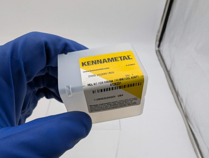 Kennametal MQL Kit for HSK63A Hydraulic Chuck Thermotool Adapter 112606202H3CV 4
