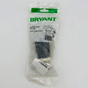 Bryant 4721NP Locking Blade Plug 15A 125 VAC 1-phase 2-pole 3-wire NEMA L5-15 1