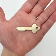 2x LL Bates Co Safe Deposit Lock Key Blanks 0.055"T x 0.362"W x 2.14"L Flat 2