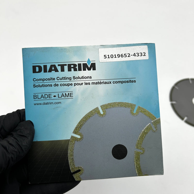 Diatrim 51019652-4332 Diamond Cutting Saw Blade 4 inch With 3/4 Hole
