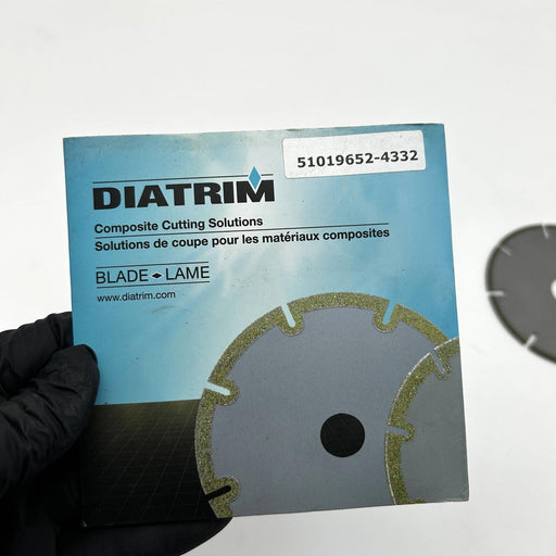 Diatrim 51019652-4332 Diamond Cutting Saw Blade 4 inch With 3/4 Hole 2