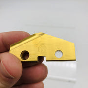 Allied Machine 154T-0200 Spade Drill Insert 4 Series T-A Std Super Cobalt TiN 5