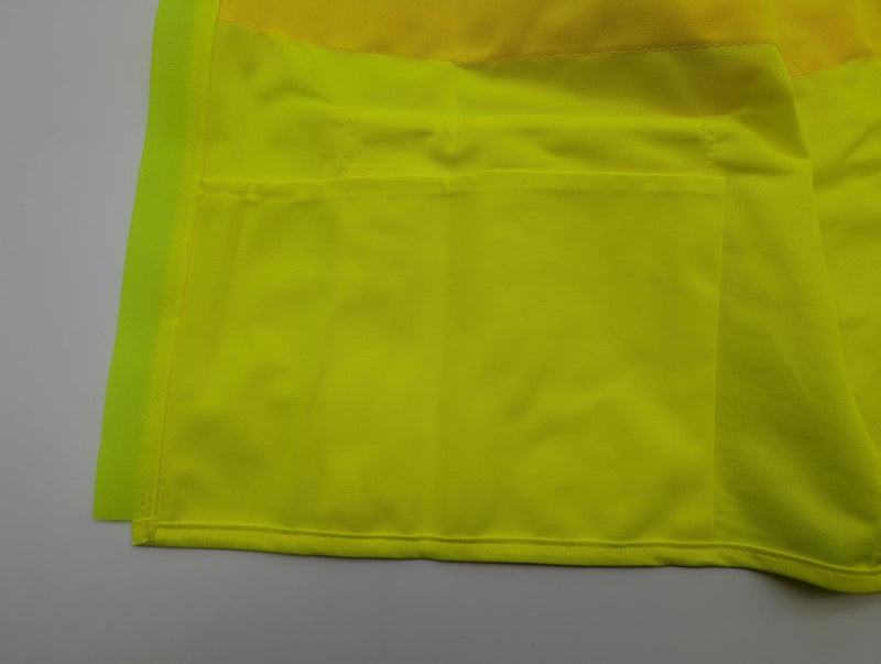 Surveyor’s Safety Vest Size L Yellow 6 Pockets Hook & Loop Closure MSSV-GNV-VC 7