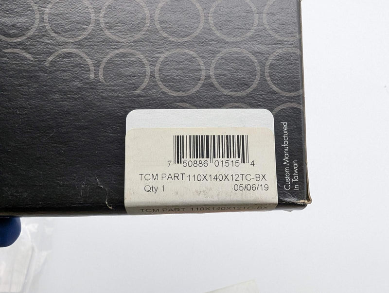 Dichtomatik 110X140X12TC-BX TCM Oil Seal 110mm Shaft 140mm OD 12mm W NBR Lip 4