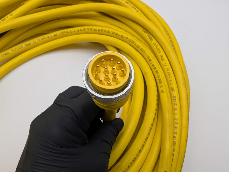 Cooper Crouse Hinds X8992-215 Mini-Line Cordset 12 Pin Male to Female 100ft 5in