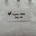 5x Taylor T80S / T61G Key Blanks for Some Toyota Vehicles Nickel Plated NOS 4