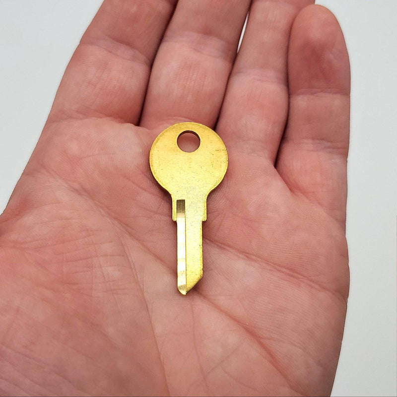 10x Chicago K 35M Key Blanks Brass USA Made NOS 2