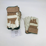 Magid TB525E Work Gloves Sz Medium Grain Leather Palm Wing Thumb PE Cuff 12 Pair 7