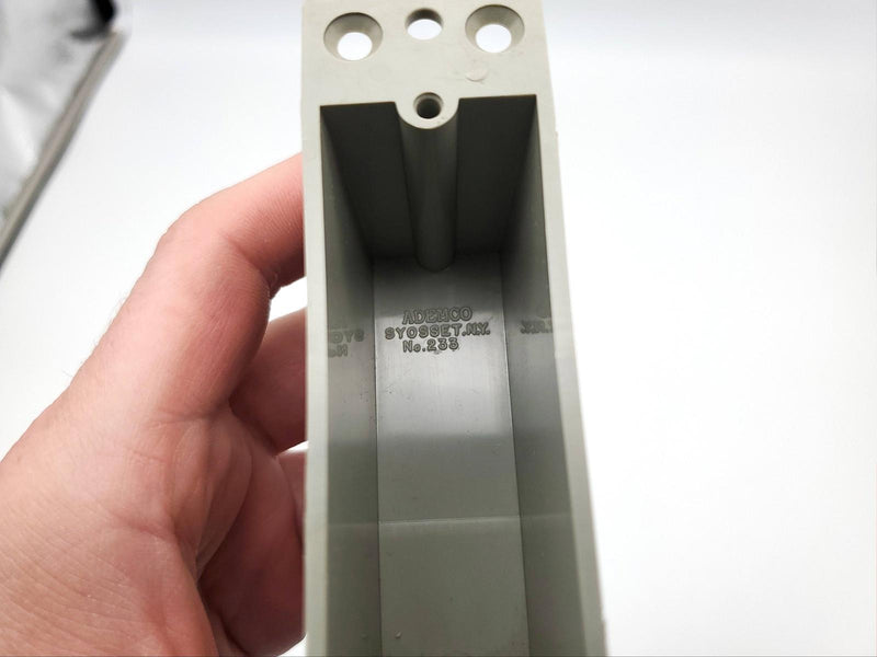 Ademco 233 Housing for Shunt Lock Slimline 3-1/8" L x 2" D x 1-1/8" W NOS 2