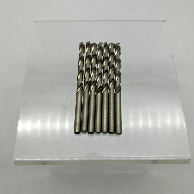 Cle-Line C62866 Jobber Drill Bit 6.8mm 1898 General Purpose HSS Bright Lot of 7