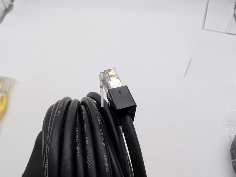 Cognex CBL5-D50 Camera Cable 50 Feet Data & Power 10P10C to 15 Pin D-Sub 3
