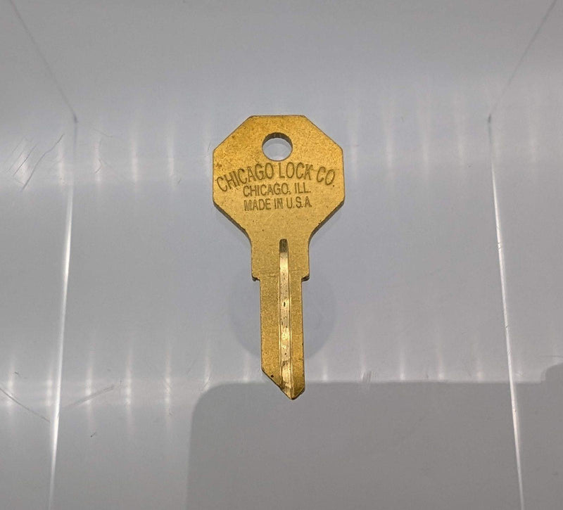 5x Chicago K20 Key Blanks Solid Brass for Some Chicago K20 Locks 1