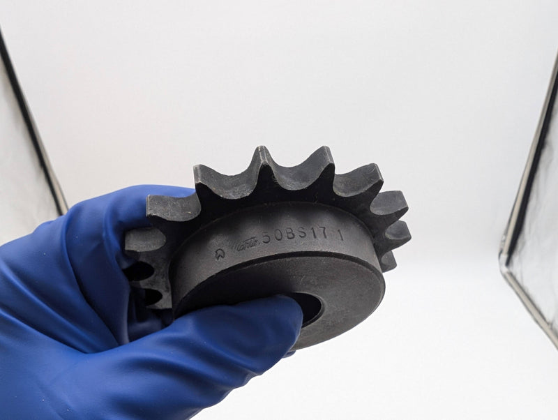 Martin 50BS17 1 Roller Chain Sprocket 1" Bore 17 Teeth 5/8" Pitch 2.6875" Hub OD 3