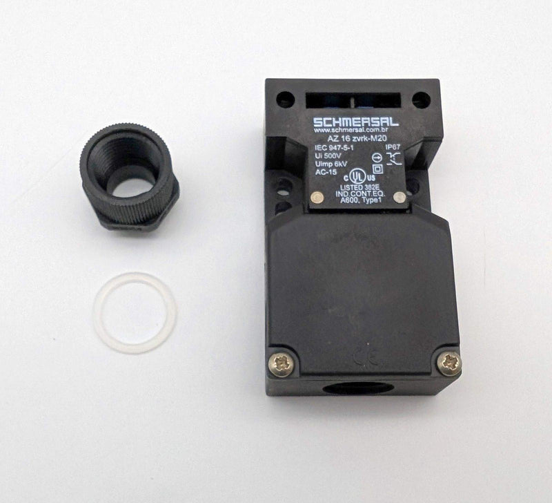 Schmersal AZ16ZVRK-M20 Safety Interlock Switch 4A 230V M20 Entry SPST 1NO 1 NC 1
