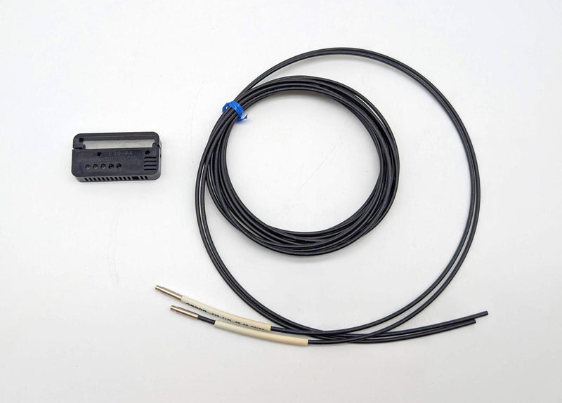 Omron E32-T12L Fiber Optic Sensor 3mm Dia 3900mm Sensing Range Through-Beam 1