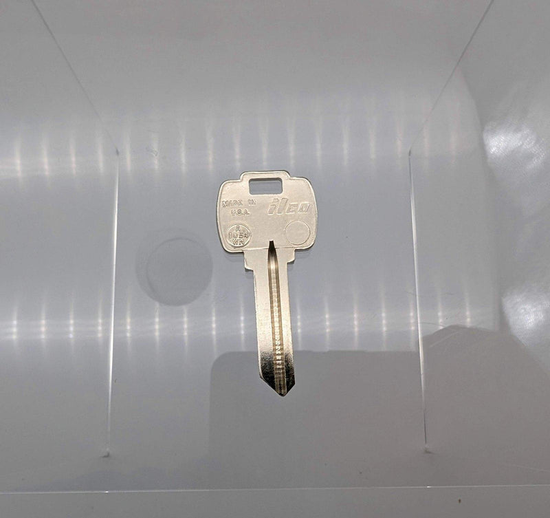 10x Ilco A1054WN Key Blanks 6 Pin for Some Falcon Locks Nickel Plated 1