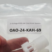 2x Schlage A508-640 Orbit Knob Spacers for Schlage A Series Commercial Locks 6