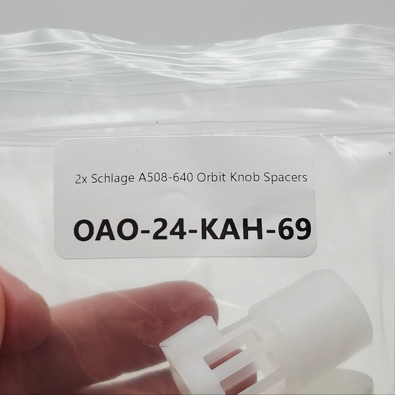 2x Schlage A508-640 Orbit Knob Spacers for Schlage A Series Commercial Locks 6