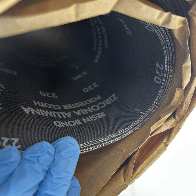 Norton 17419 Sanding Belt 18 X85in BlueFire R823P ZA Fine Grit 220 Plyweld 10pk 6