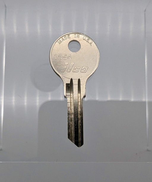 2x Ilco 1564 Key Blanks Fits Some Newer Kennedy Toolboxes Nickel Plated 1