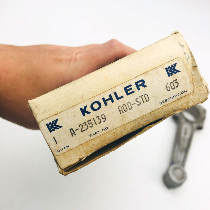 Kohler A235139 Connecting Rod STD 603 OEM NOS Superseded to 47-067-13-S Open 12