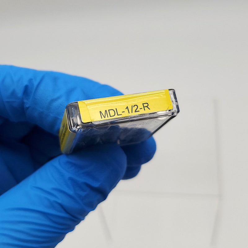 Bussmann MDL-1/2-R Fuses 0.5A 250V Time Delay Glass Pack of 5 3