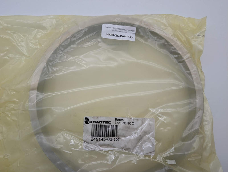 Roadtec 245145-03-C4 Seal 9.25" ID 10.25" OD OEM Replacement