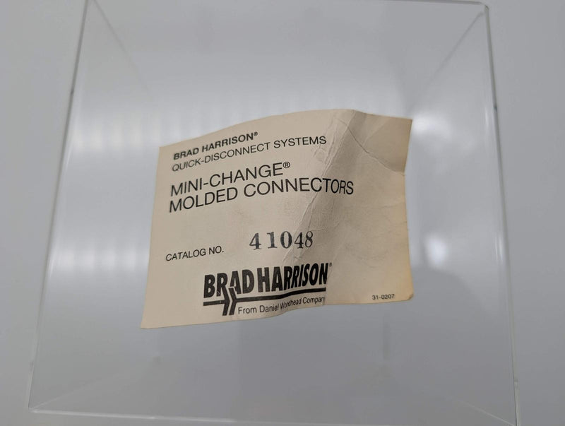 Brad Harrison 41048 Mini Change Adapter 90 Deg 3 Pin Female to Male 600V 10A 4