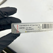 Cle-Line C00758 Taper Hand Tap Chamfer 11/16-16 NS H3 4 Flutes General Purpose 2