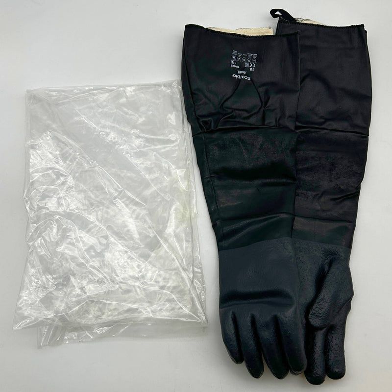 Ansell Scorpio 19-026 Chemical Resistant Glove Size 10.0 Neoprene Long Gauntlet