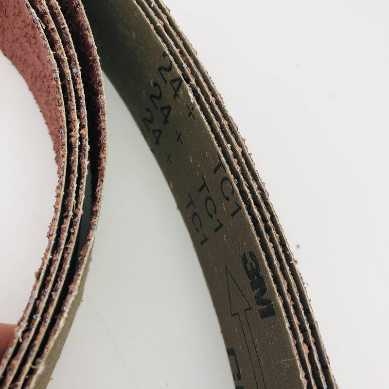 3M 68330 Cloth Sanding Belt 967F Cubitron II 2"x 72" 24+ ZF-Weight Film Lok 4pk 7