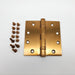 Stanley Door Hinge FBB193 Satin Bronze 4-1/2" x 4-1/2" Heavy Weight Full Mortise 3