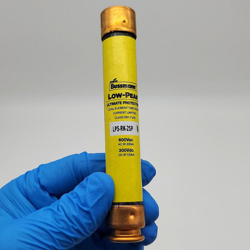 Bussmann LPS-RK-2SP Fuse 15A 600V Time Delay UL Class Low Peak 1
