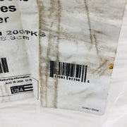 SpillTech WPF200S Oil Only Absorbent Pad Pack of 200 19” x 15” White Lightweight 3