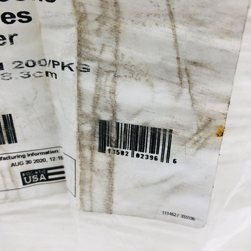 SpillTech WPF200S Oil Only Absorbent Pad Pack of 200 19” x 15” White Lightweight 3