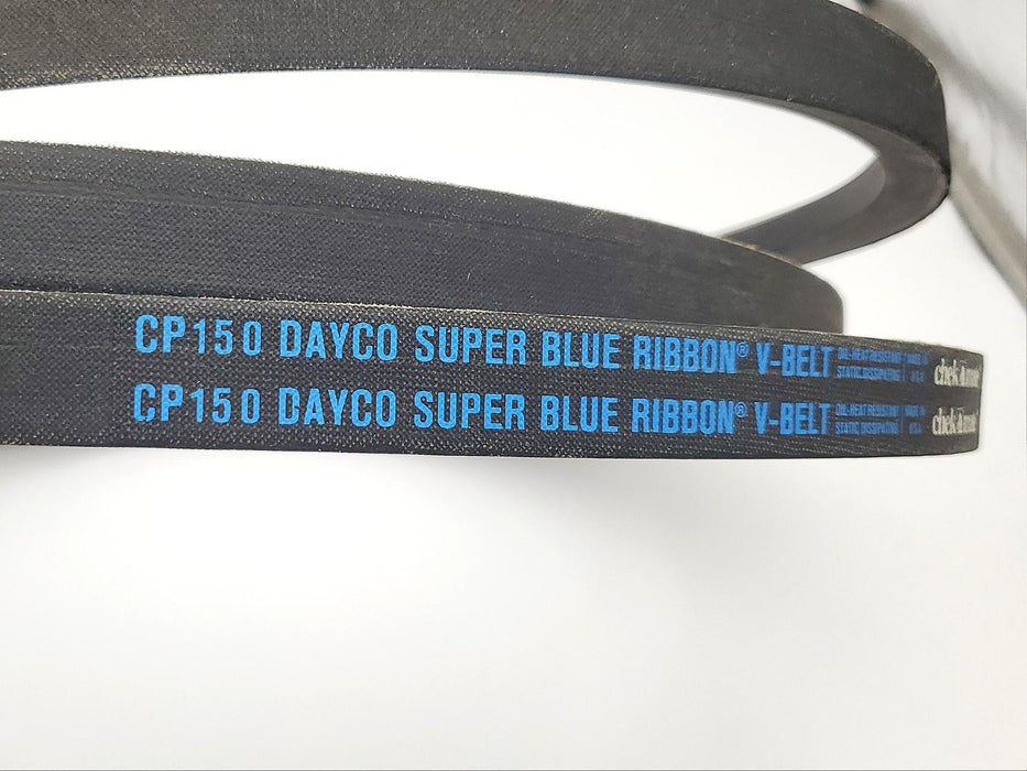 Dayco CP150 Belt Super Blue Ribbon 7/8" Width 154" Length Industrial V-Belt 3